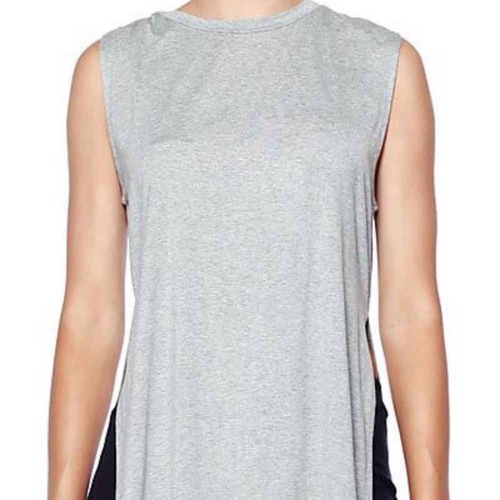 Sleeveless Side Slit Top